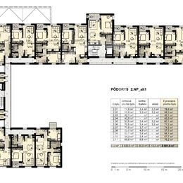 Exkluzívne 3izb. byt + 1loggia v Rezidencii Centrum