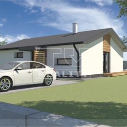 Novostavba bungalovu v obci Socovce na pozemku od 541m2 - úžitková plocha 105m2