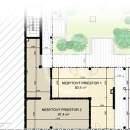Dva exkluzívne nebytové priestory v Rezidencii Centrum