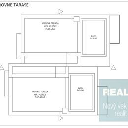 Ponúkame na predaj dvojpodlažné apartmány so záhradou, 210m od mora.