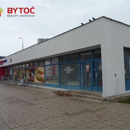 BYTOČ RK - Nové obch. priestory 1x 182 m2 v BA-Dúbravke na ul. Sch. Trnavského.