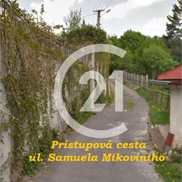 Pozemok s možnosťou výstavby predaj v Banskej Štiavnici – centrum