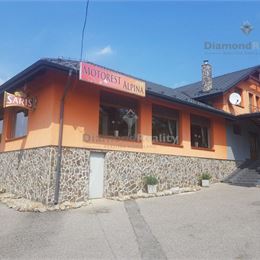 Na predaj motorest s kompletným zariadením pri vodnej nádrži Domaša, obec Nová Kelča.