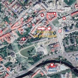 Výhodný prenájom kancelárskeho priestoru v centre mesta Banská Bystrica na ul. Československej armády č. 24