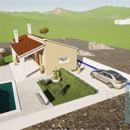 Dom na predaj s bazénom, tichá lokalita, Vrsi - Zadar.