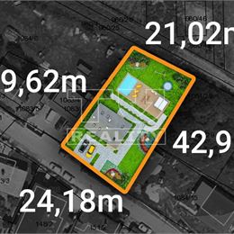 NA PREDAJ stavebný pozemok v obci Klátova Nová Ves s rozlohou 923 m2