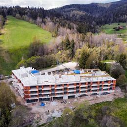Apartmánový dom BREZOVINA v tichej časti obce Oravské Veselé