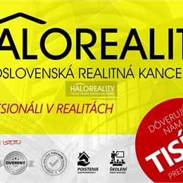 Prenájom, rodinný dom Tovarníky, Brezová - NOVOSTAVBA - EXKLUZÍVNE HALO REALITY