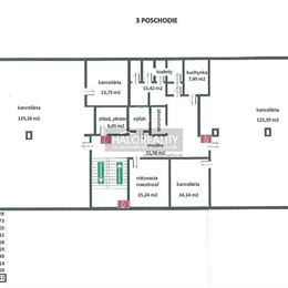 Prenájom, kancelársky priestor Prešov, 218 m² - NOVOSTAVBA