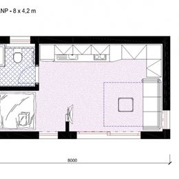 Modulární dům 1kk (26m2) se stavebním pozemkem 413m2 – Veli Iž, Zadar, Okolica