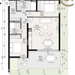 Byt – Povljana, 84,44m2