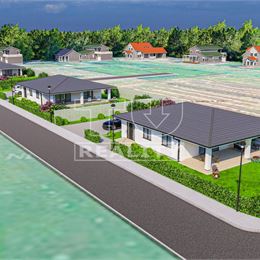 Pozemok na výstavbu viacerých rodinných domov 3850m2, Tešedíkovo
