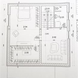 4-izbový rozostavaný rodinný dom s projektom, Andovce, 798m2