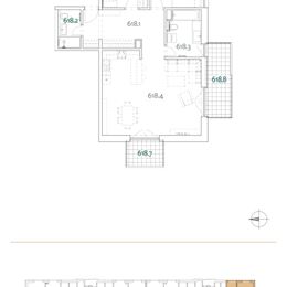 JUŽANKA | 3 izbový byt v projekte Južanka, 111,50m2