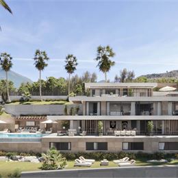 Na predaj, exkluzívna vila s infinity bazénom a výhľadom na hory, 746 m² – Marbella, Andalusia, Španielsko