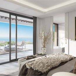 Na predaj, exkluzívna vila s infinity bazénom a výhľadom na hory, 746 m² – Marbella, Andalusia, Španielsko