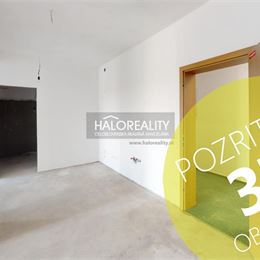 Predaj, dvojizbový byt Zvolen, Podborová, ul. Smreková, s 10 m² terasou - NOVOSTAVBA - EXKLUZÍVNE HALO REALITY