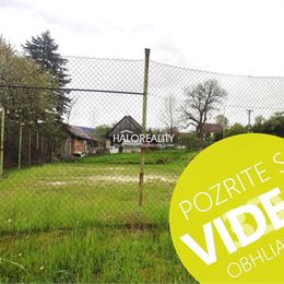 Predaj, pozemok pre rodinný dom 1100m² Horná Štubňa - ZNÍŽENÁ CENA - EXKLUZÍVNE HALO REALITY + VIDEOOBHLIADKA