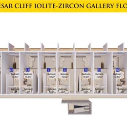 Apartmán 1+1 – objekt Zircon (L1), rezidenčný komplex Caesar Cliff