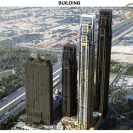 Luxusný apartmán 2+1 s výhľadom na vodný kanál v Dubaji (Al Habtoor City – Noora Tower)