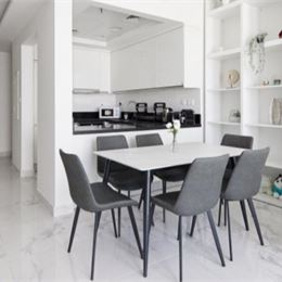 Luxusný apartmán 2+1 s výhľadom na vodný kanál v Dubaji (Al Habtoor City – Noora Tower)