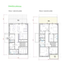 EcoGreen projekt | 6 – izbový rodinný dom s Geotermálnou technológiou | Kanaš