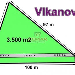Predaj pozemku vo Vlkanovej.