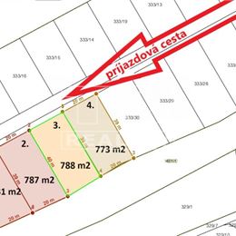 Pozemky určené na IBV, Prešov - Podhorany, 731 až 788 m2