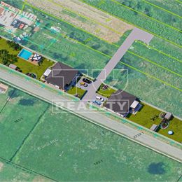 EXKLUZÍVNE Predaj pozemku schválený v územnom pláne vhodného na výstavbu RD, cca 870 m2, Bačkovík