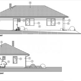 Rodinný dom, novostavba, 91,8 m2, pozemok 687 m2, Lipníky