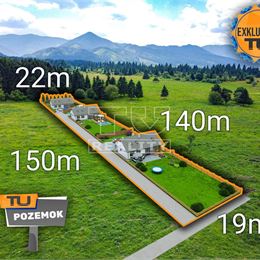 EXKLUZIVNE iba v TUeality ponúkam slnečný pozemok /2834m2/ - obec Svätý Kríž