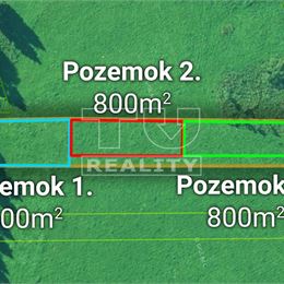 EXKLUZIVNE iba v TUeality ponúkam slnečný pozemok /2834m2/ - obec Svätý Kríž