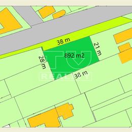  atraktívny stavebný POZEMOK, Budmerice, 892 m2