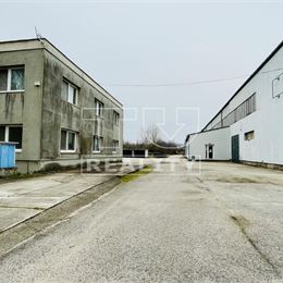 Výrobný areál s technológiou a zariadením,3540 m2 pozemok 17 600m2, Vrbové, okr.Piešťany