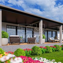 Stavebný pozemok s projektom RD, 589m2, Senica