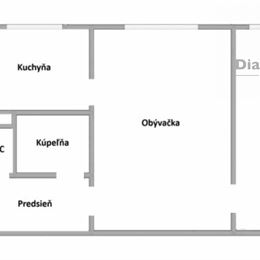 Ponúkam na predaj 2,5 izbový byt Rastislavová ul. Košice