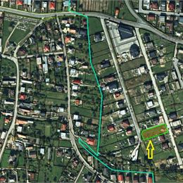 PREDANÉ ! Stavebný pozemok Prešov-Záborské, 1395m2, všetky siete na pozemku
