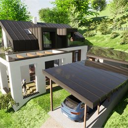 Stavebný pozemok Košice, 1935m2, projekt, stavebné povolenie, vizualizácia RD v cene