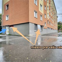 REZERVOVANÉ - Zrekonštruované priestory na prenájom - Košice SEVER - 72 m2