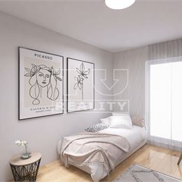 NOVOSTAVBA 3+KK BYTU V ŠTANDARDE, POVAŽSKÁ BYSTRICA-ZAKVÁŠOV, VÝMERA 70,60m²