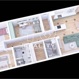 Novostavba 4-izbového rodinného dom s peknou záhradou 500 m2, Kostolište