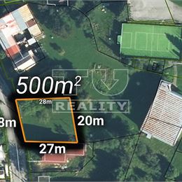 Pozemok na výstavbu rodinného domu, od 500m2, Hrochoť