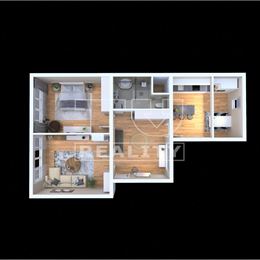 Zníženie !!!Na PREDAJ INVESTIČNÝ BYTOVÝ DOM /600 m2, štyri byty/ v centre mesta Lučenec.