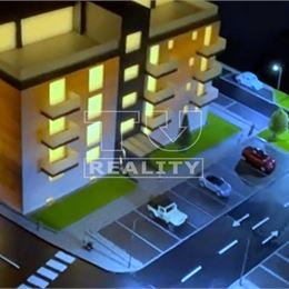 1-IZBOVÝ BYT V NOVOSTAVBE, TEHLA, BALKÓN, SÚKROMNÉ PARKOVACIE MIESTO