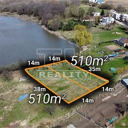 Stavebný pozemok 2x510m2, obec Paňovce 30 km od Košíc.