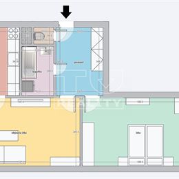 Priestranný 2 izbový byt s balkónom a pivnicou – Skvelá príležitosť blízko Bratislavy!, SVÄTÝ JUR, 71,67 m²