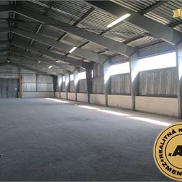 Prenájom oceľovej haly s rampou, 324 m2 Zvolen