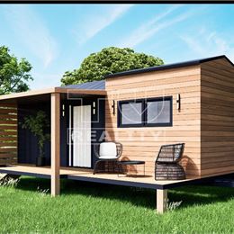 Pozemok pre 5 nádherných rekreačných #glamping #rbnb #tinyhouse domčekov s nádherným výhľadom na Bratislavu a