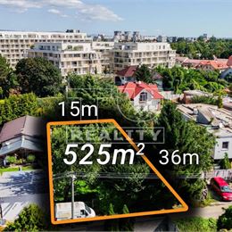 REZERVOVANÉ!! Na predaj exkluzívne v zastúpení majiteľa stavebný pozemok v tichej uličke v Ružinove, na ulici