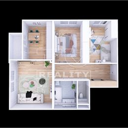 NA PREDAJ PRIESTRANNÝ BYT 4+KK S BALKÓNOM, 88m2, ŠAMORÍN - ŠÁMOT